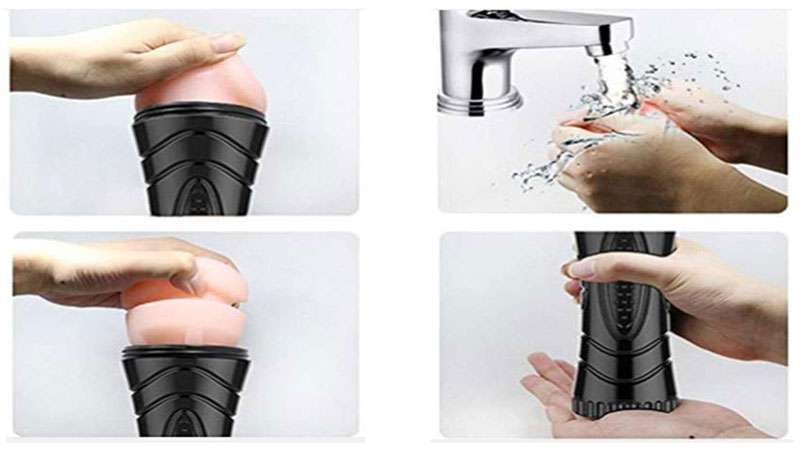Cách vệ sinh âm đạo giả cầm tay pusy đơn giản